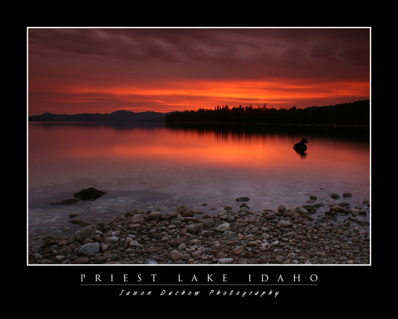 Priest Lake Sunset